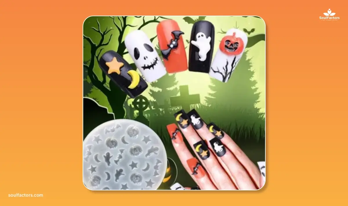 3D Silicone Nail Stickers 