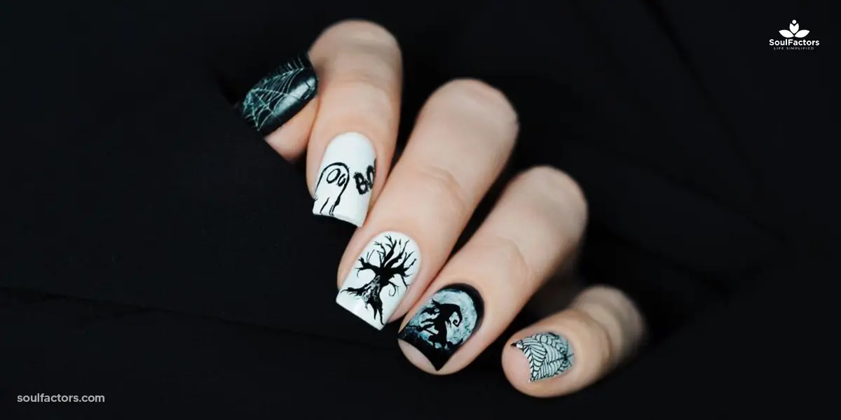 Halloween Nail Art Stickers For A Hauntingly Stylish Look!