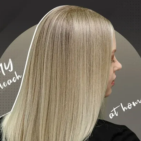 how to bleach hair at home without damage