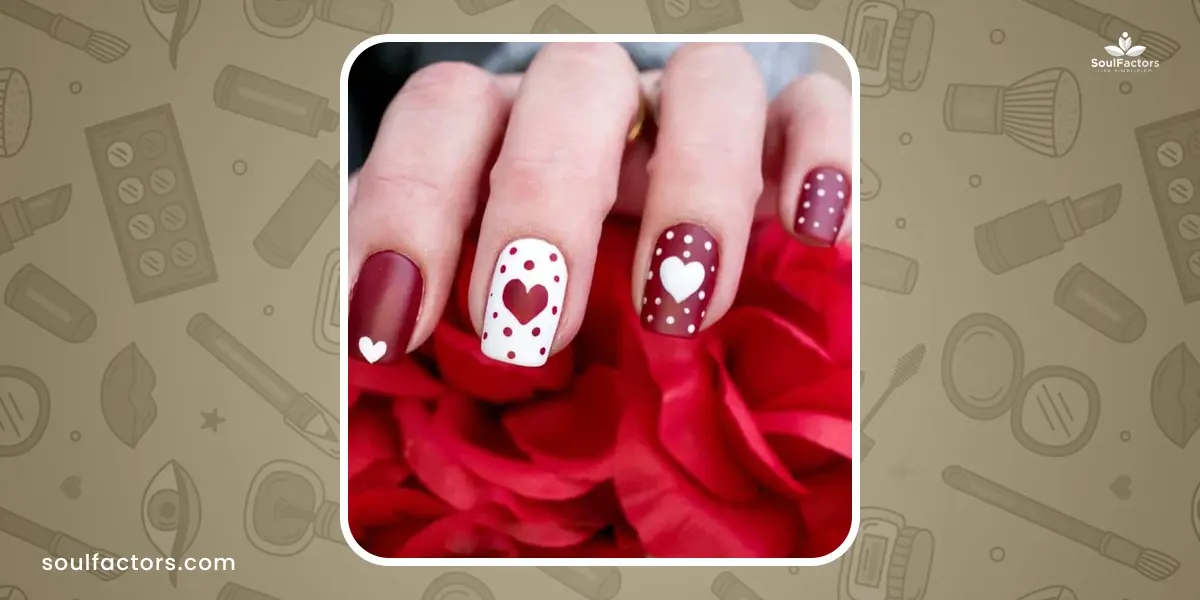 Nail Stamping - nails speak of love