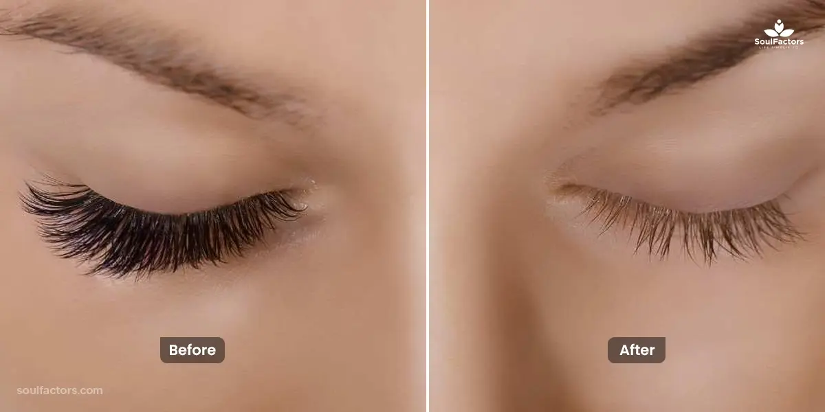 Remove Eyelash Extensions