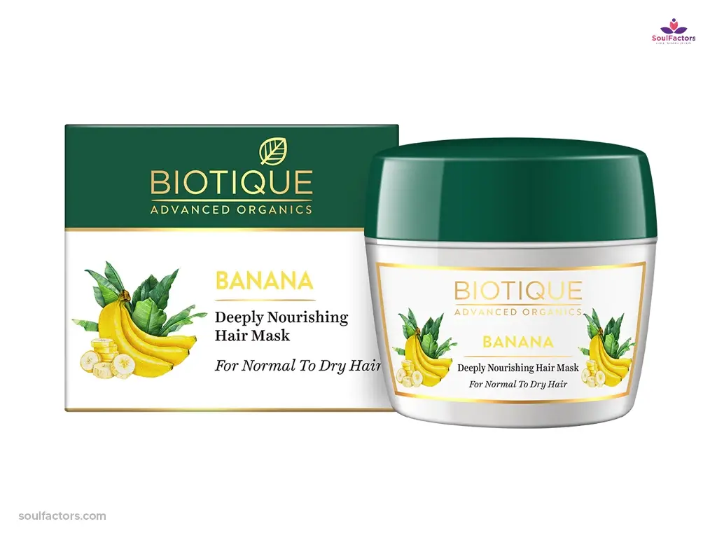 Biotique Banana Deeply Nourishing Hair Mask For Normal To Dry Hair