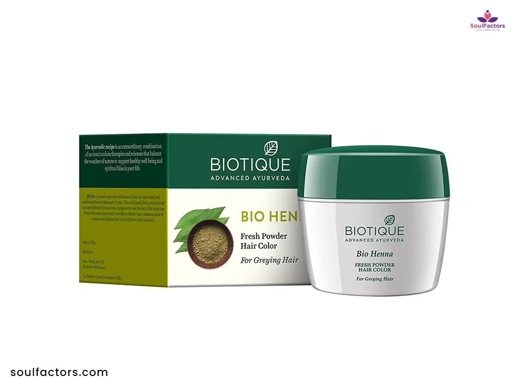 Biotique Bio Henna Fresh Powder Hair Color