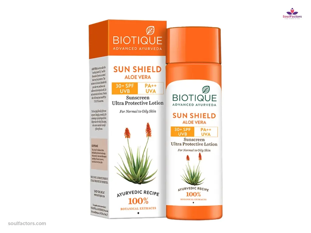 Biotique Bio carrot sunscreen lotion with SPF 40