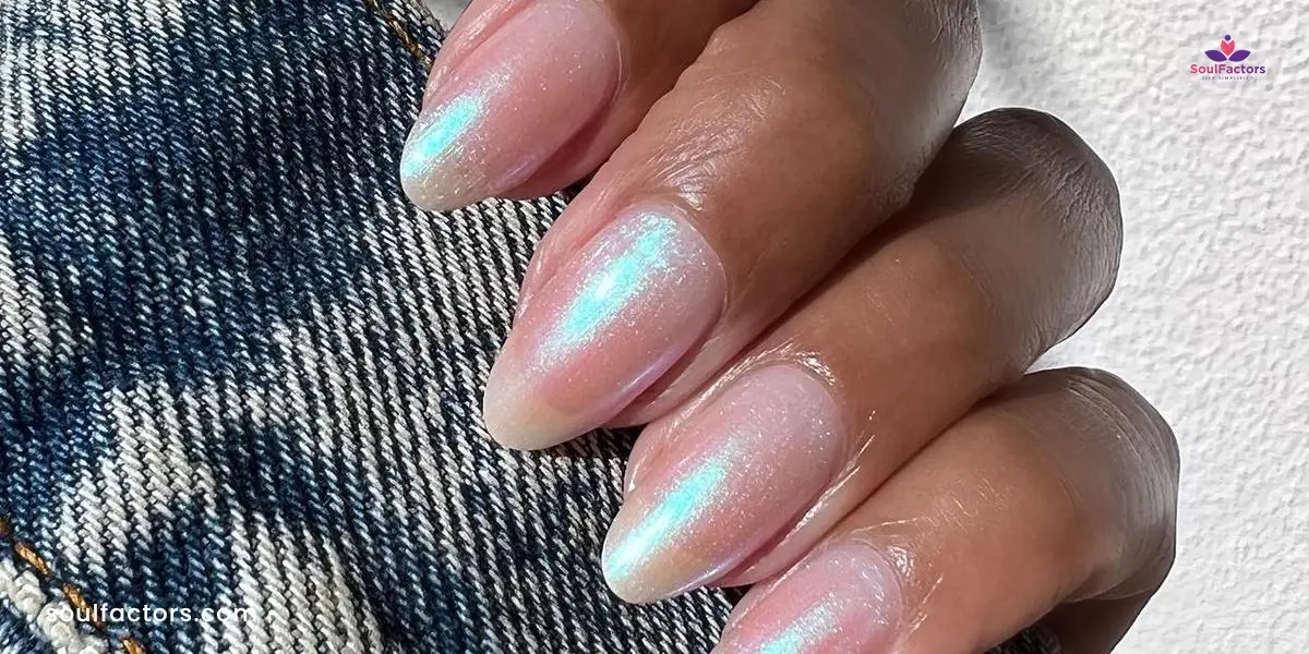 Frosted Metallics Fall Nails 2023