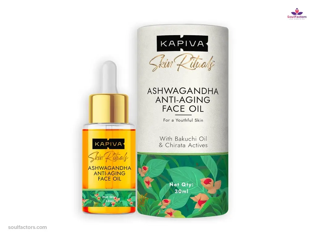 Kapiva Ashwagandha Anti-Ageing Face Oil 