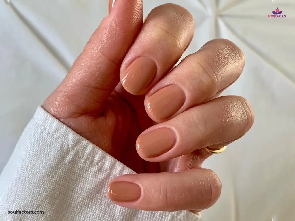 Latte Fall Nail Color for winter 2023