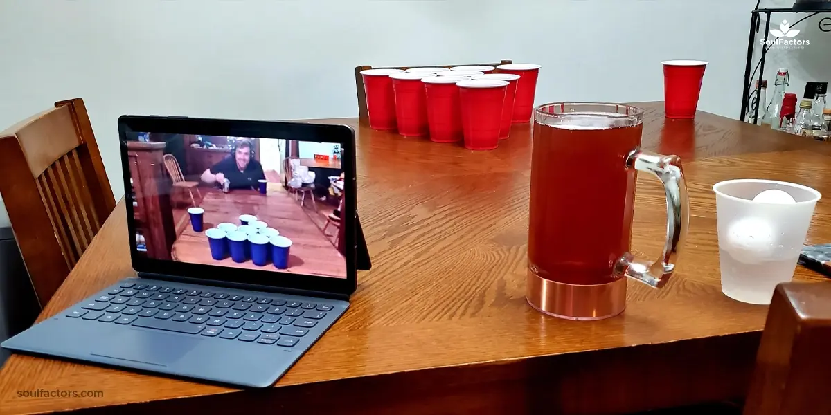 Virtual Beer Pong Game