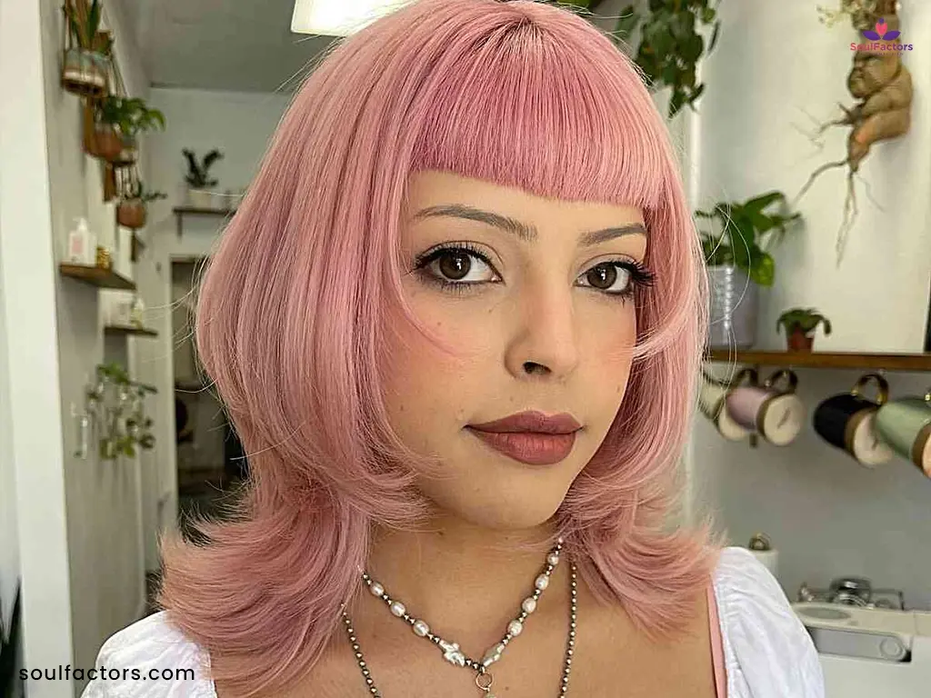 Jellyfish Haircut with Pastel Colors