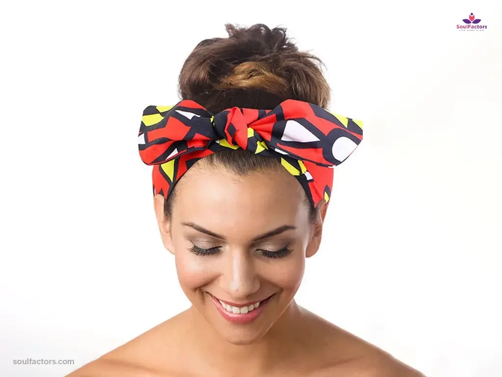Bandana Bow In The Front And Tip In The Back