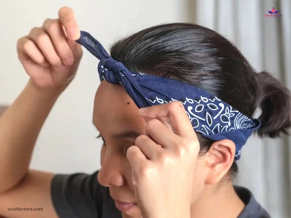 Bandana As A Headband