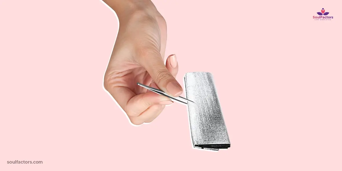 How To Sharpen Tweezers With Aluminum Foil