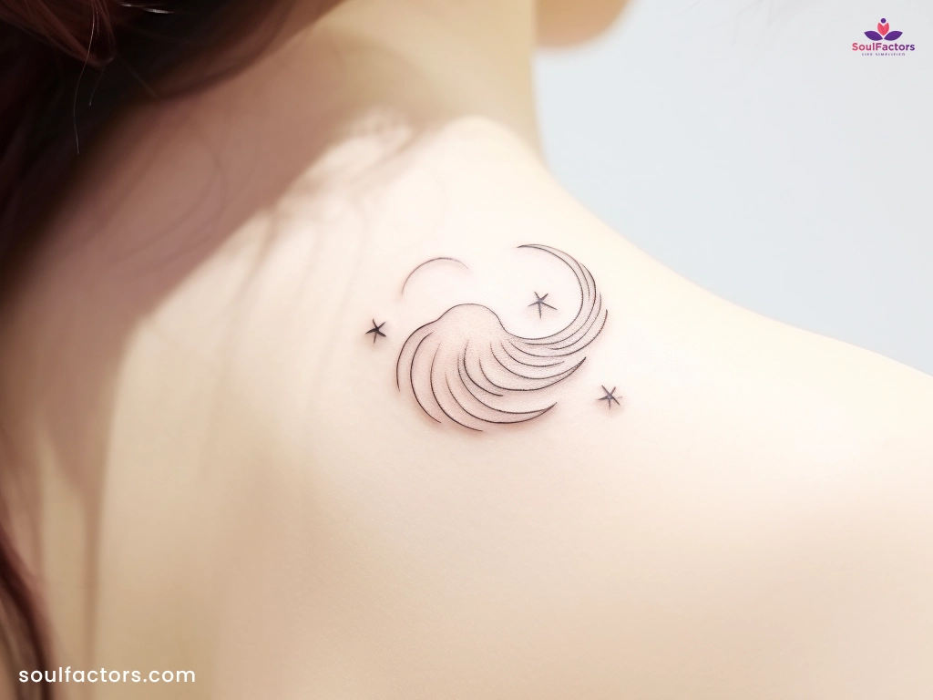 traditional wave tattoo
