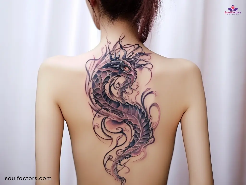 cyer sigilism tattoo dragon