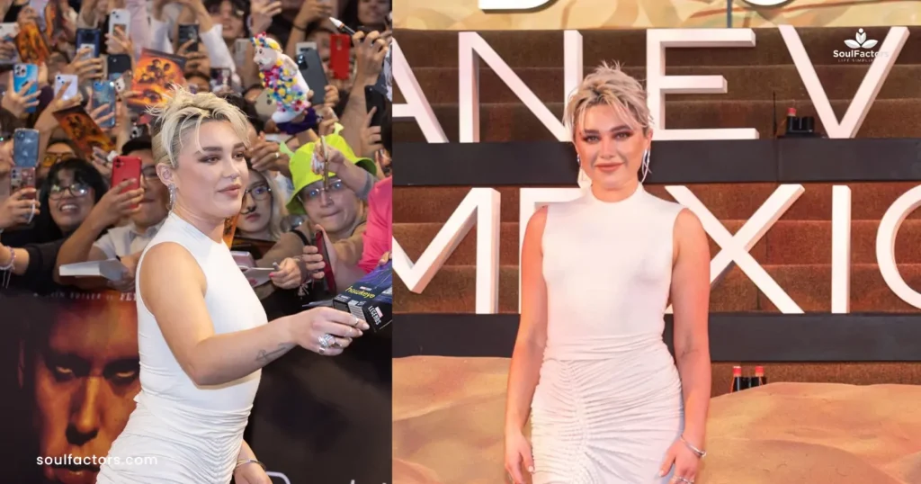 Florence Pugh on a quest to free the nipple