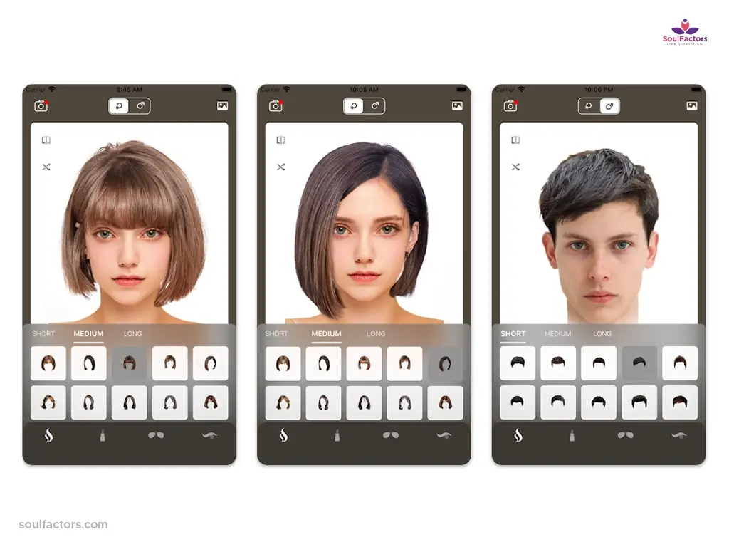Hairstyle Try On App