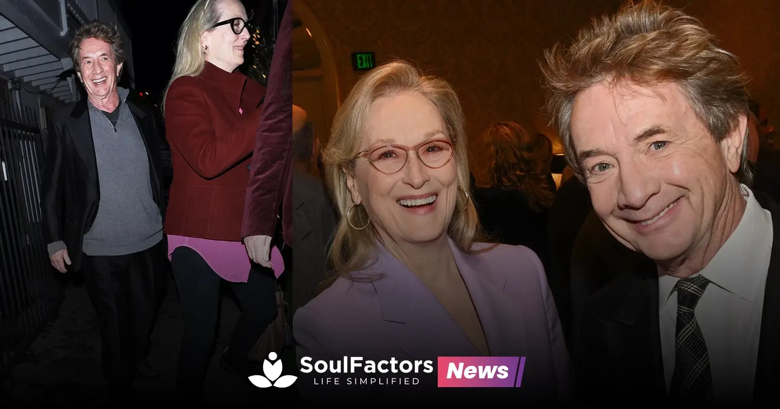 Meryl Streep and Martin Short dine together