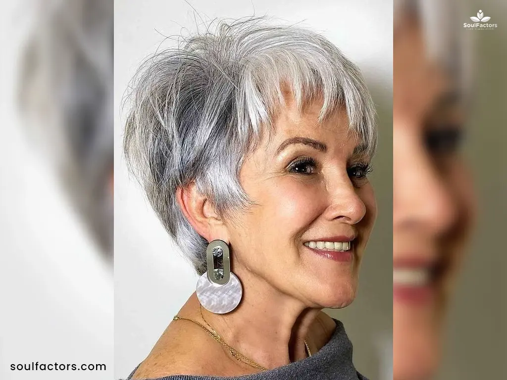 Pixie Cut For Old Women