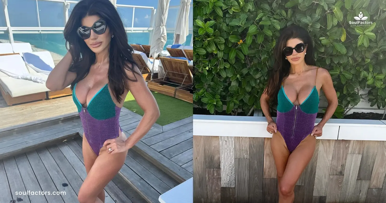 Teresa Giudice Turns Up The Heat In A Skimpy Swimsuit In Miami 