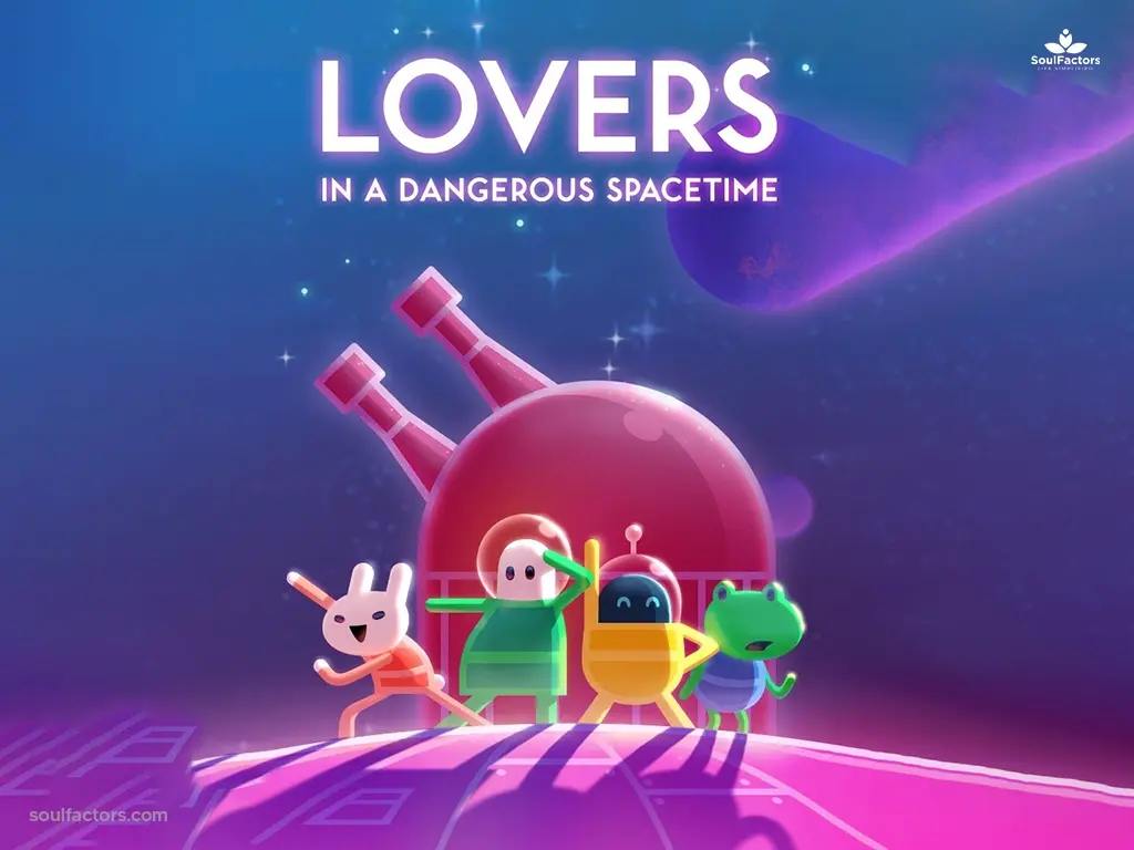 Lovers In A Dangerous Spacetime Couple Video Game