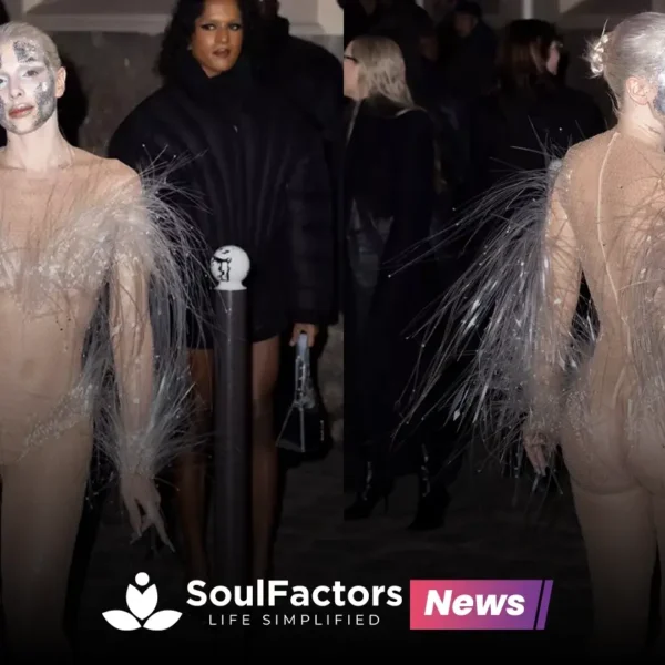 Julia Fox stuns in sheer catsuit at Paris Fashion Week