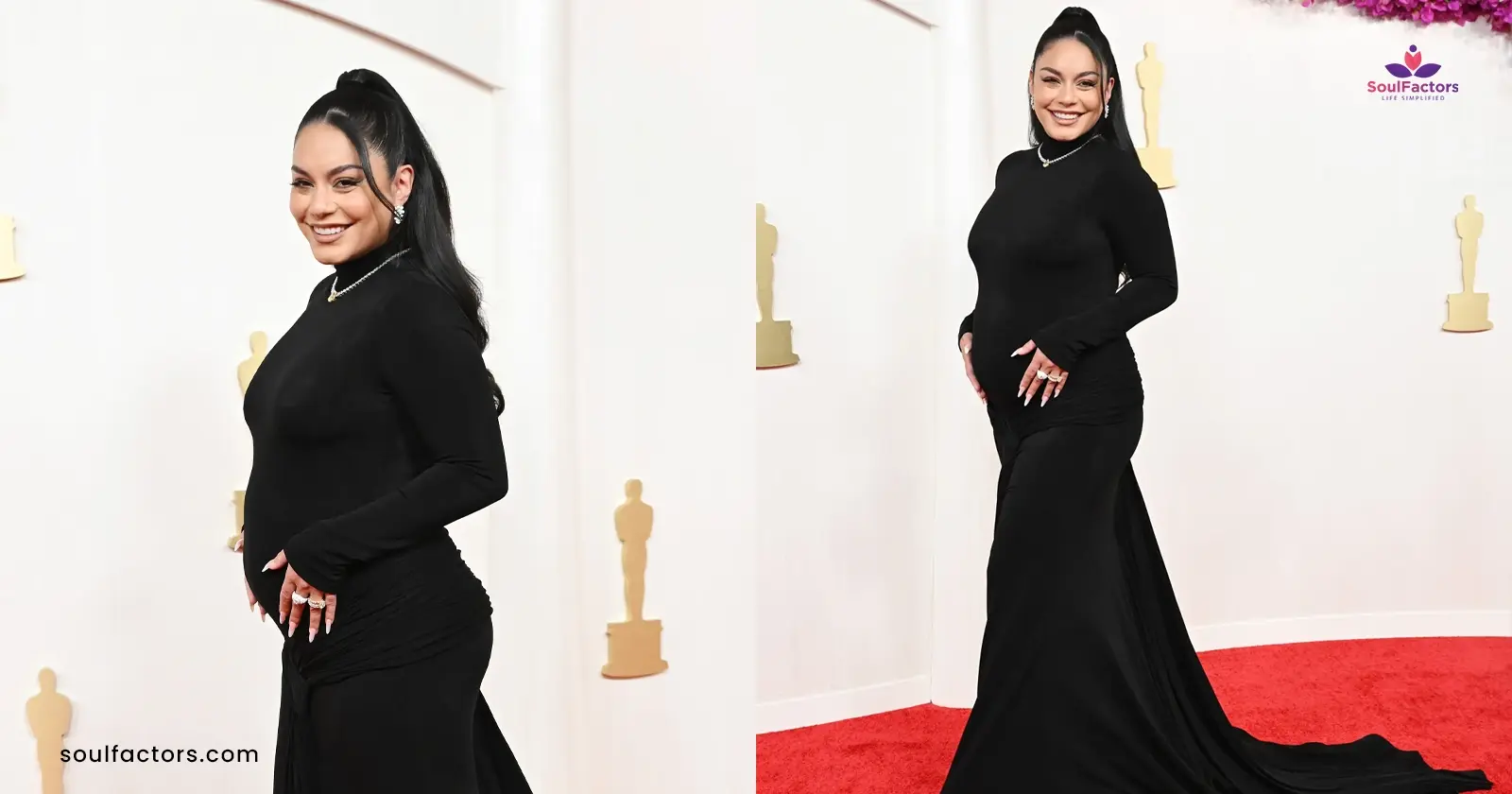 Vanessa-Hudgens-seemingly-announces-pregnancy-at-Oscars-2024-flaunts-baby-bumb-