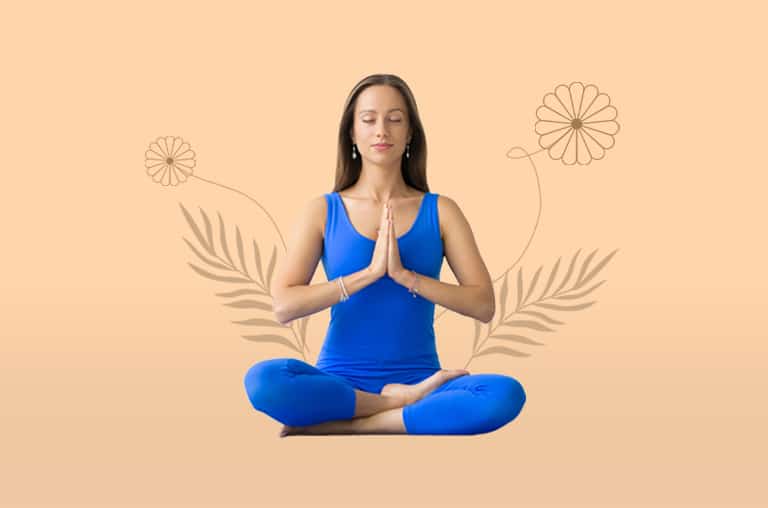 Prayer Pose Exercise To Reduce Breast
